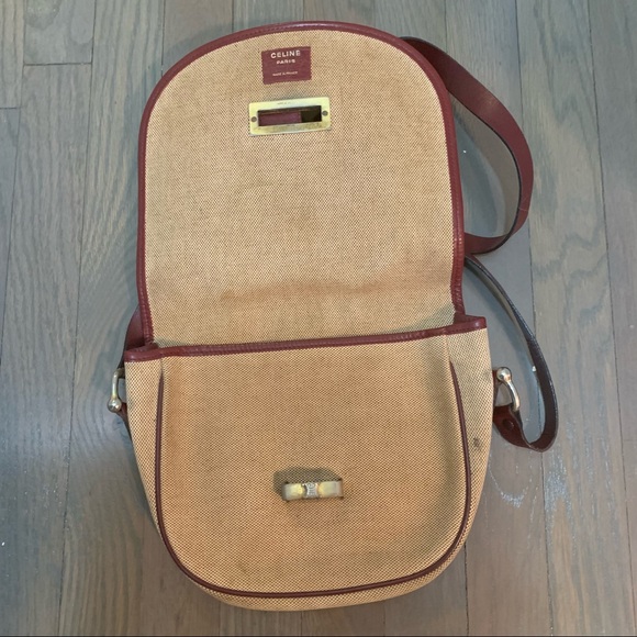 CELINE Vintage Crossbody Canvas - Picture 11 of 14